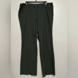 Worthington Dark Gray Wide Leg Pants